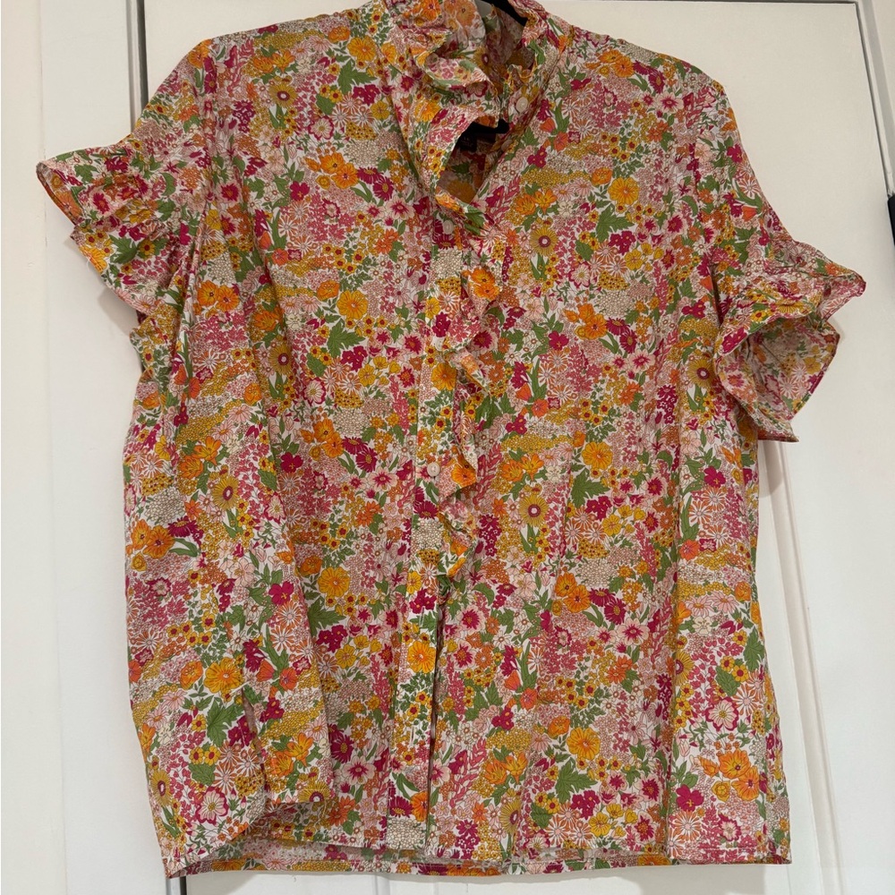 J.Crew liberty floral Shirt